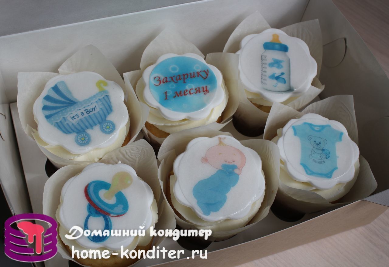 Капкейки ребенку на год фото Капкейки ребенку на год фото