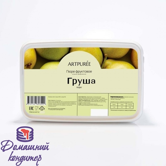 Пюре замороженное из груши "ArtPuree", 250г